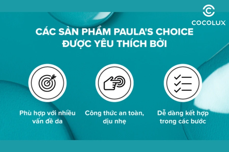 Ưu điểm của các sản phẩm Paula’s Choice