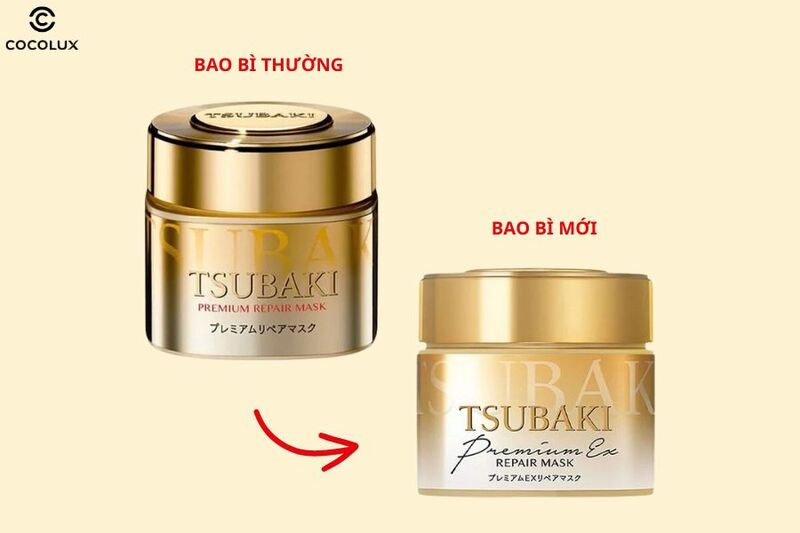 Thiết kế của mặt nạ tóc TSUBAKI phục hồi hư tổn