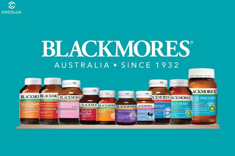 Một số sản phẩm đến từ thương hiệu Blackmores