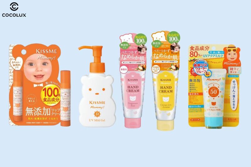 Một số sản phẩm đến từ thương hiệu KissMe