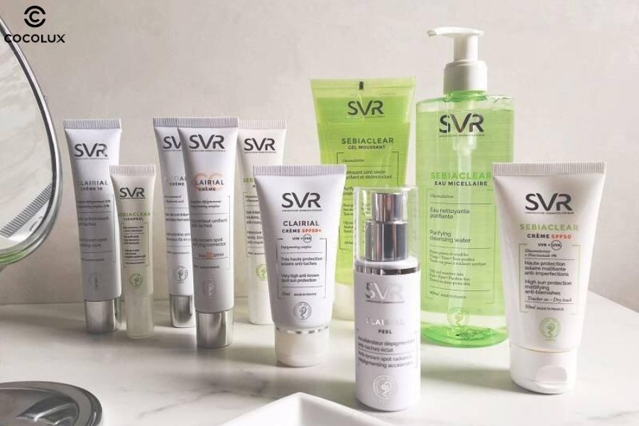 Một số sản phẩm đến từ thương hiệu SVR