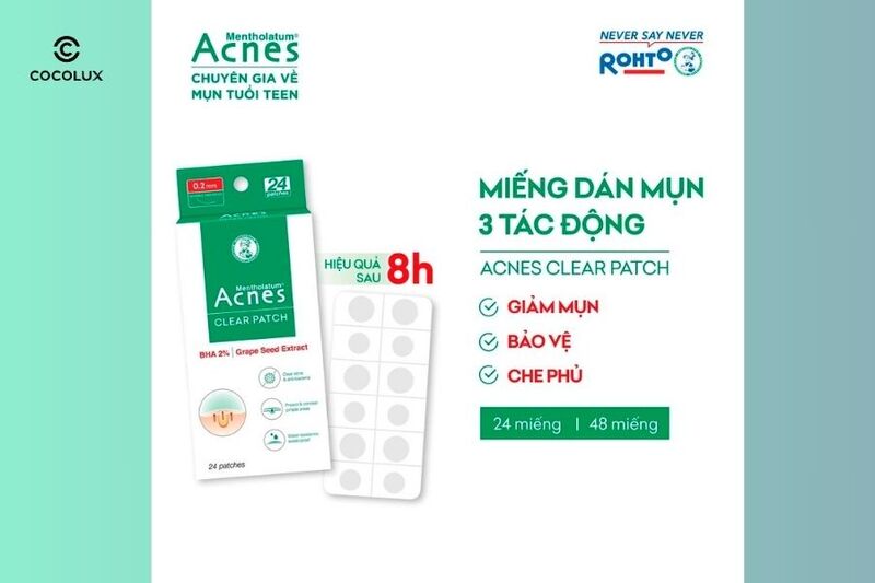 cong-dung-cua-mieng-dan-mun-acnes-giup-loai-bo-mun-hieu-qua Công dụng nổi bật của Miếng Dán Mụn Acnes
