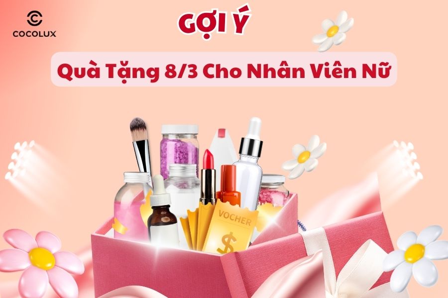quà 8-3 cho nhân viên nữ