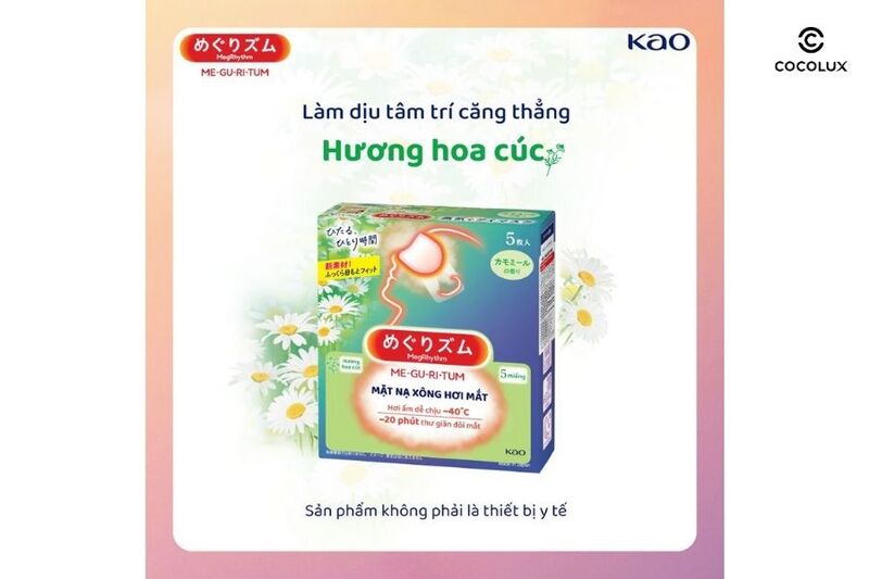 mat-na-xong-hoi-mat-megrhythm-co-may-mau-review-chi-tiet-2 Mặt nạ xông hơi mắt MegRhythm hương hoa cúc