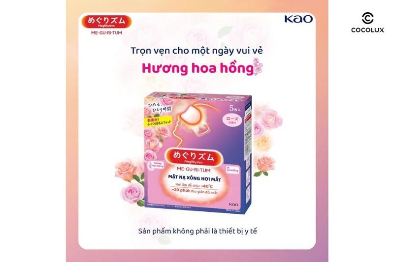 mat-na-xong-hoi-mat-megrhythm-co-may-mau-review-chi-tiet-3 Mặt nạ xông hơi mắt MegRhythm hương hoa hồng