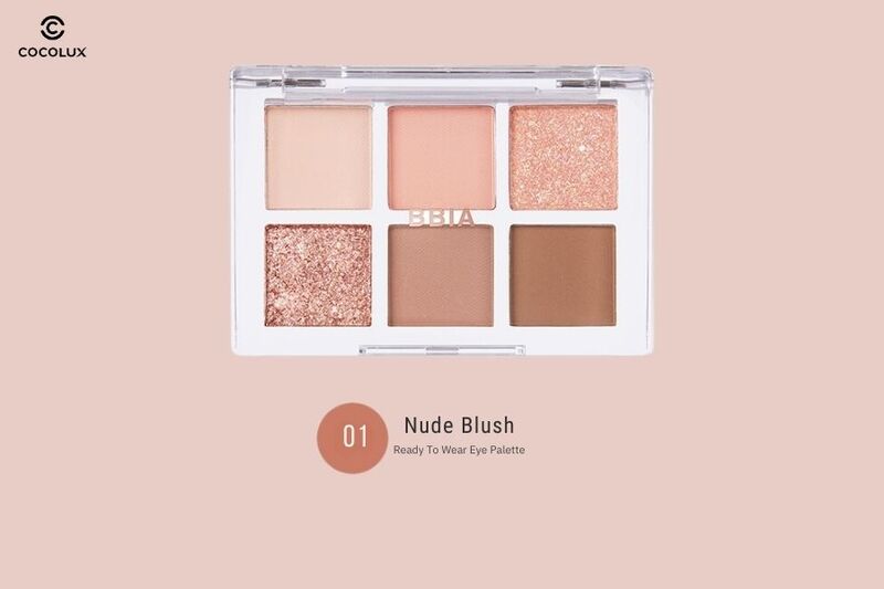 phan mat bbia ready to wear eye palette 01 nude blush