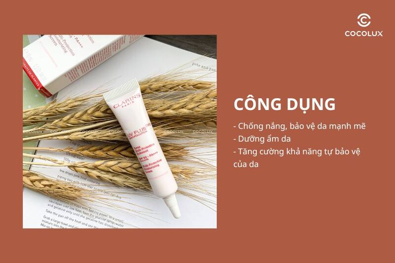 Công dụng của Kem Chống Nắng Clarins UV Plus Rose Trial