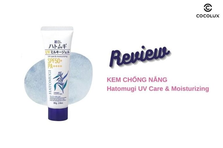 Kem chống nắng Hatomugi UV Care & Moisturizing: Dưỡng ẩm, sáng da hiệu quả