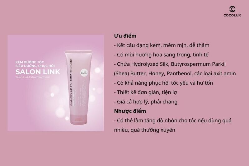 review-kem-duong-toc-kumano-salon-link-extra-treatment-5 Ưu điểm và nhược điểm của kem dưỡng tóc Kumano Salon Link Extra Treatment