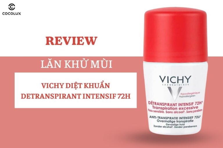Lăn khử mùi Vichy Detranspirant Intensif 72H diệt khuẩn hiệu quả