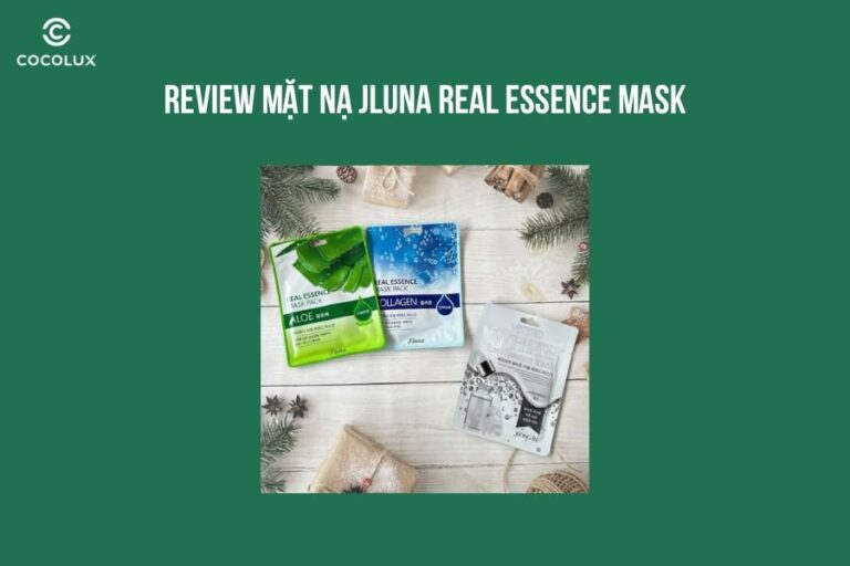 Review Mặt Nạ Jluna Real Essence Mask: Trải Nghiệm Chăm Sóc Da Đột Phá