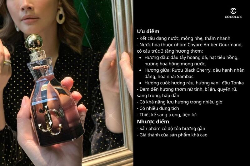 Ưu điểm và nhược điểm của nước hoa Jimmy Choo I Want Choo Forever EDP