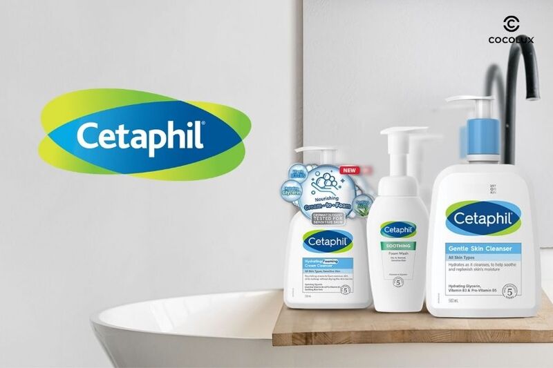 Cetaphil nổi tiếng với các sản phẩm chăm sóc da dịu nhẹ, chất lượng