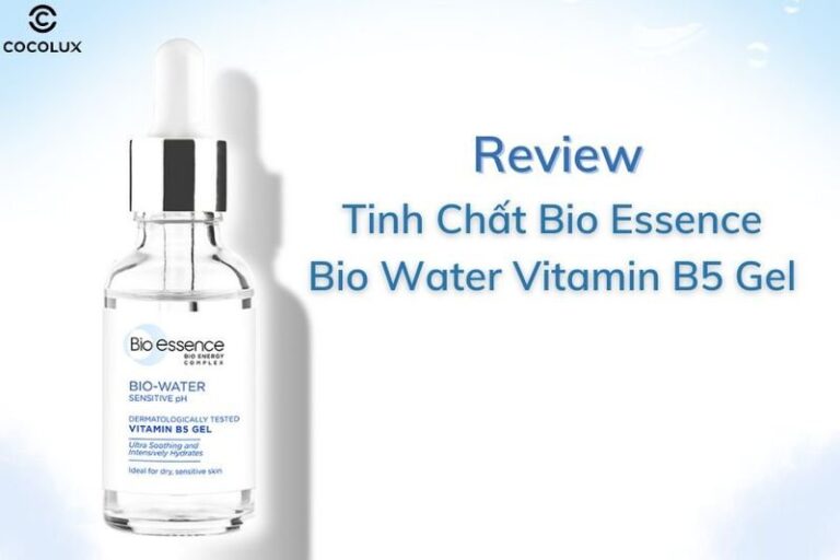 Bio Essence Bio Water Vitamin B5 Gel Dưỡng Ẩm 30ml: Review Chi Tiết
