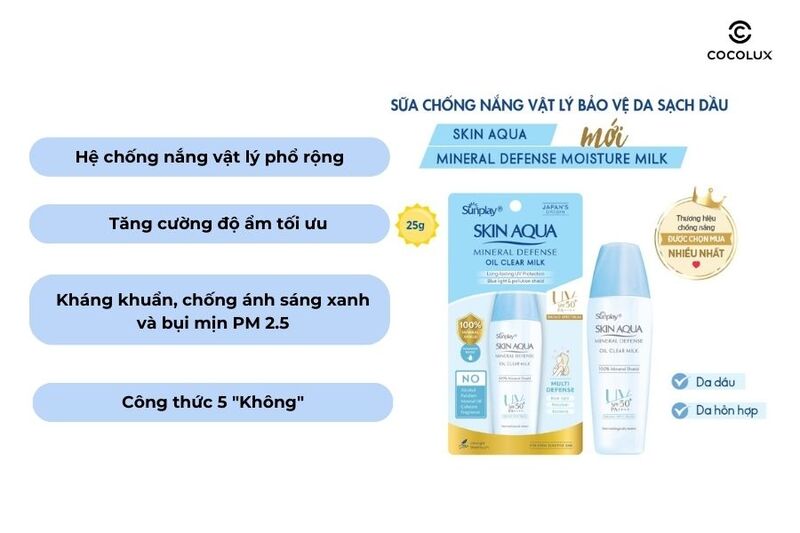 review top 5 kem chong nang skin aqua cho da dau hieu qua an toan nhat 5