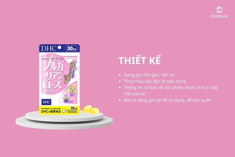 review-vien-uong-dhc-hoa-hong-lam-thom-co-the-30-ngay-60-vien-2 Thiết kế của viên uống DHC hoa hồng làm thơm cơ thể