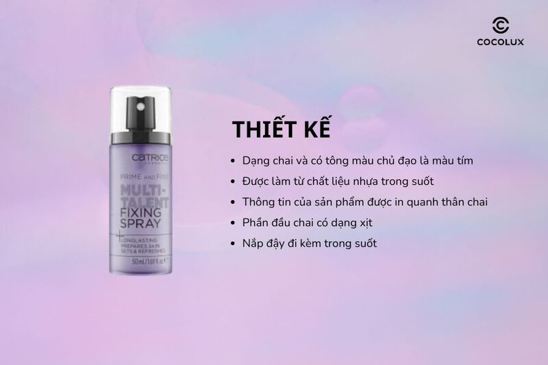 review-xit-khoa-nen-catrice-prime-and-fine-multitalent-2 Thiết kế của xịt khóa nền Catrice Prime And Fine Multitalent