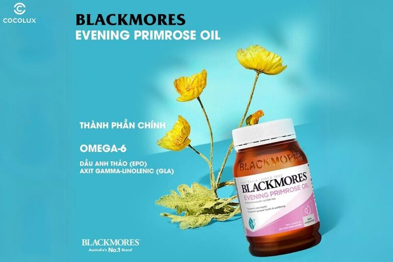Thành phần chính của viên uống Blackmores Evening Primrose Oil tinh dầu hoa anh thảo