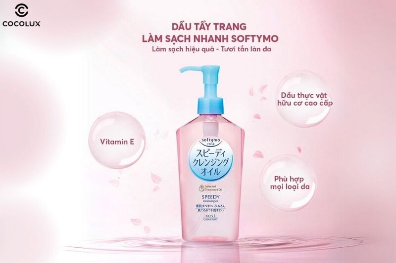 thanh-phan-cua-dau-tay-trang-kose-softymo-speedy-cleansing-oil Thành phần chính của dầu tẩy trang Kosé Softymo Speedy Cleansing Oil