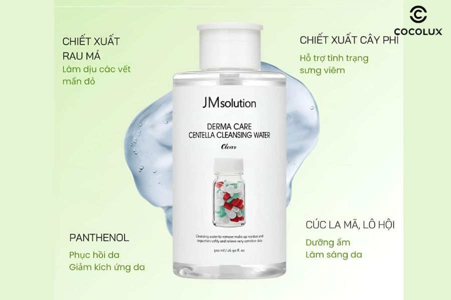 thanh-phan-noi-bat-cua-nuoc-tay-trang-jmsolution-rau-ma-derma-care-centella Thành phần nổi bật của nước tẩy trang JMsolution rau má Derma Care Centella