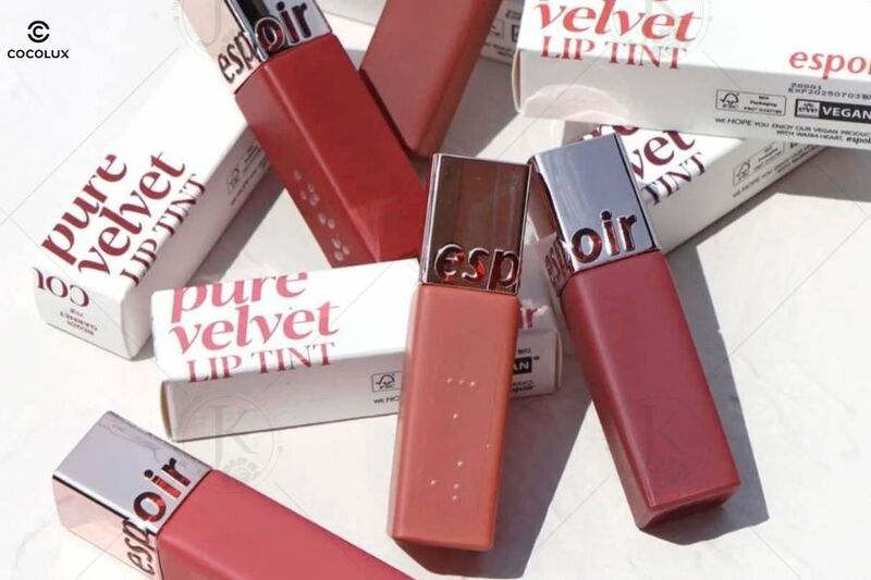 thiet-ke-bao-bi-son-kem-li-espoir-couture-lip-tint-pure-velvet Son Kem Lì Espoir Couture Tint Pure Velvet