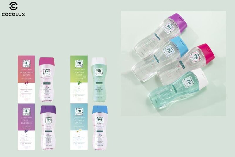 thiet-ke-cua-4-dong-dung-dich-ve-sinh-ph-japan-premium Thiết kế của dung dịch vệ sinh PH Japan Premium