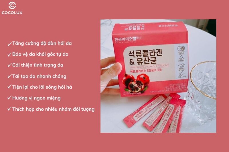 uu-diem-cua-bot-uong-collagen-luu-do-bio-cell-pomegranate-collagen-and-probiotics-60g Ưu điểm của bột uống Collagen lựu đỏ Bio Cell Pomegranate Collagen & Probiotics 60g